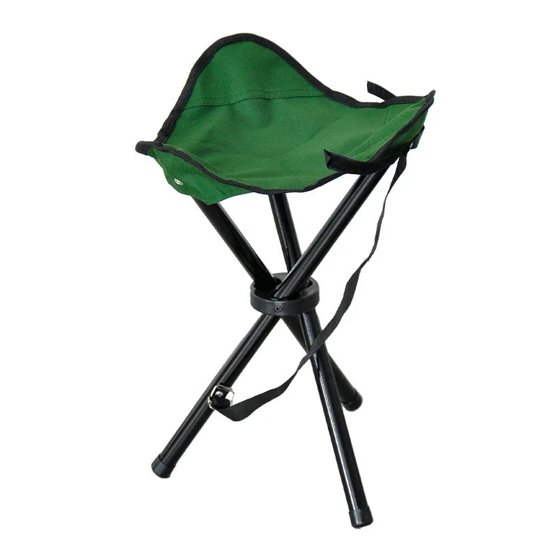 Outdoor Portable Folding Chair Garden Stool Chair Picnic Fishing Chairs Travel Chair Folding 3 Legs Stool Leisure Accessories