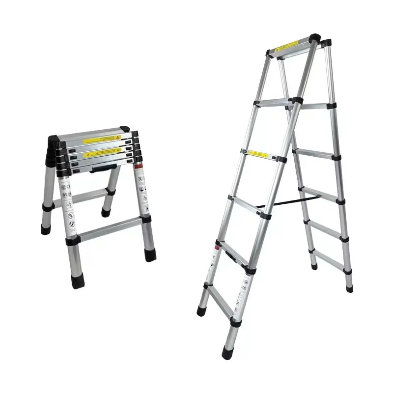 FactoryHeavy Duty Ladder Aluminium Extendable Portable Folding SDiscount