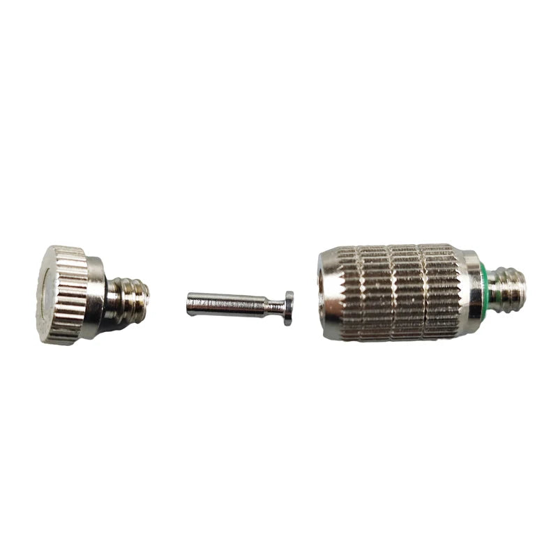 20pcs High Pressure Zinc Plated Misting Nozzle Sprayer Head for Outdoor 0.1MM-0.8MM