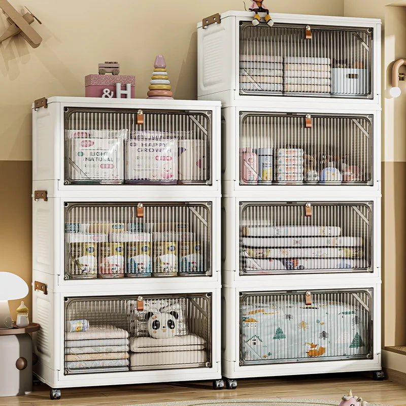Dresser For Bedroom Storage Cabinet Removable Folding Children's Clothes Cabinet Dwvo Storage Drawer Furnitures For Bedroom