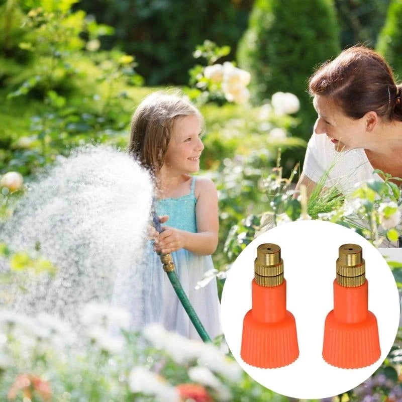 G6KF Pack of 2 Sprays Nozzles for 2L to 3L Adjustable Garden Sprayers Misters Sprays Bottle Nozzles Plastic Replacement Caps