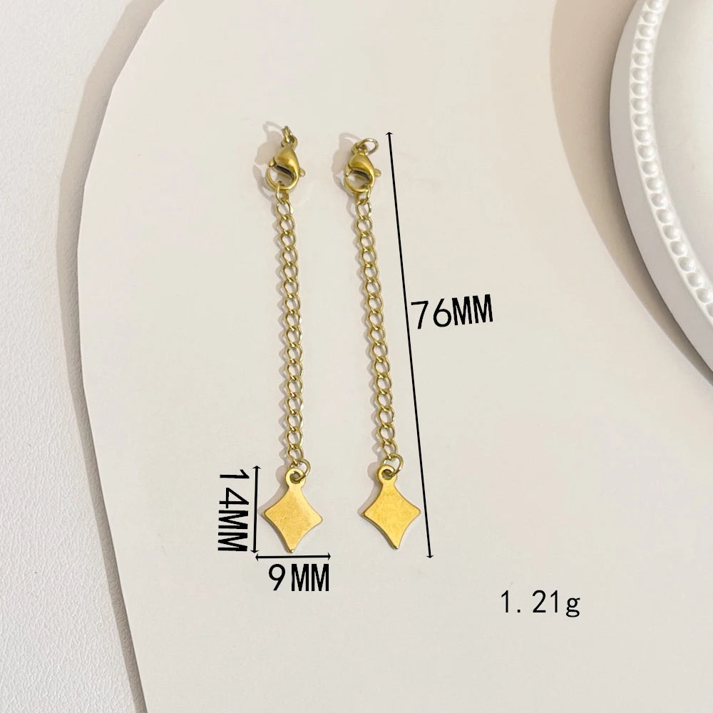 Cordial Design 100Pcs Stainless Steel Extension Chain/Hand Made/Jewelry Accessories/Connectors/DIY Hooks & Clasps #195337