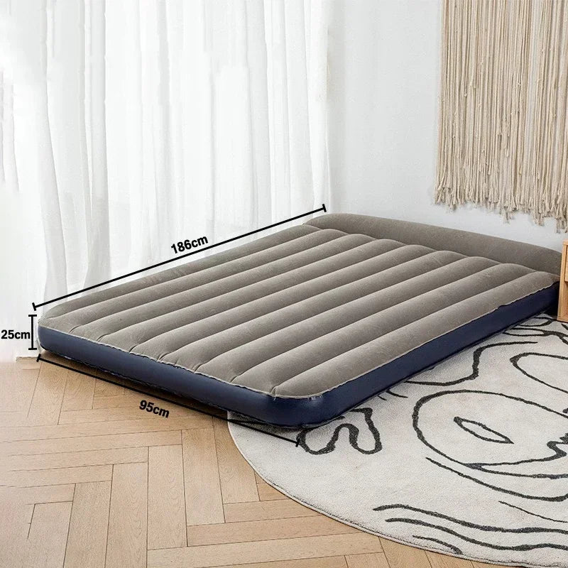 Aufblasbares Bett Aufblasbare Matratze Aufblasbares Luftkissen Geeignet Für Zu Hause Tragbare Aufblasen Sofa Inchable Camping