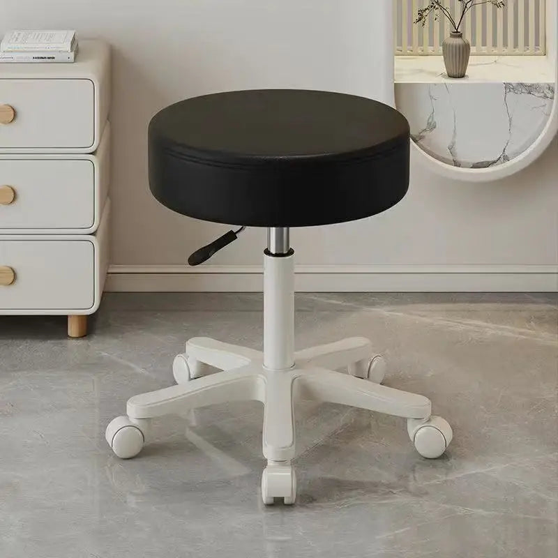 Home Makeup Chair Leisure Chair With Wheel Set That Can Rotate 360 Degrees And Lift Office Chair Thick Fabric