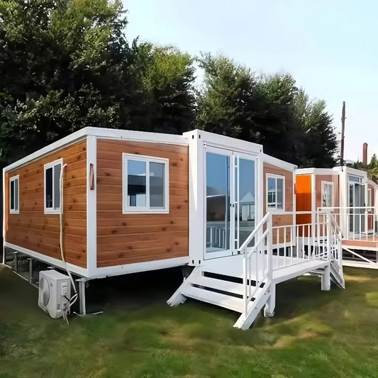 20FT 40FT Expandable House Homes Prefab Steel Expandable Container Houses