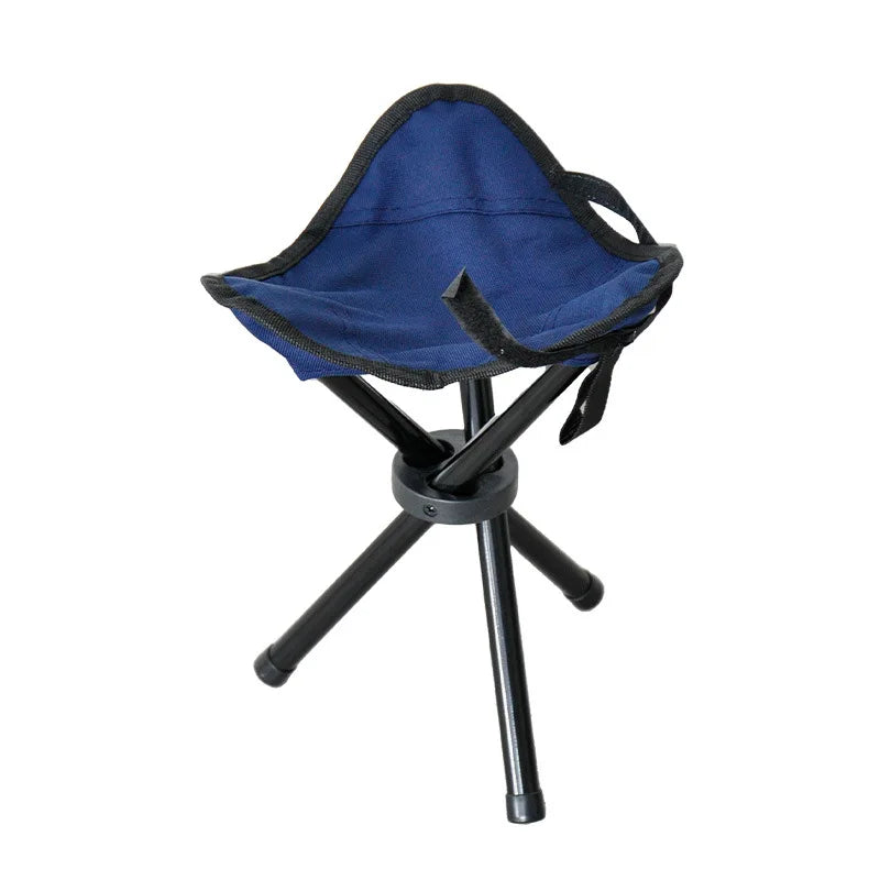 Outdoor Portable Folding Chair Garden Stool Chair Picnic Fishing Chairs Travel Chair Folding 3 Legs Stool Leisure Accessories