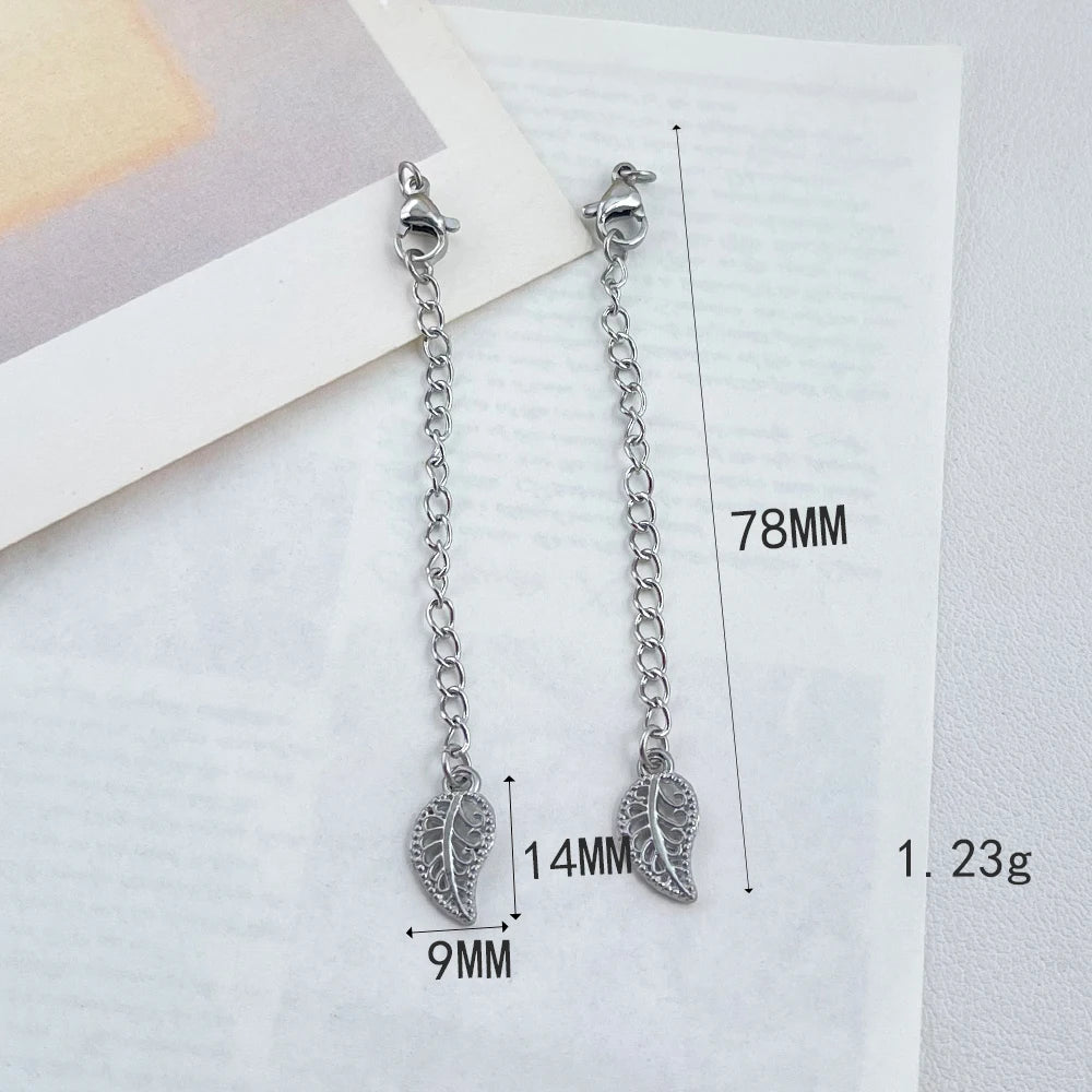 Cordial Design 100Pcs Stainless Steel Extension Chain/Hand Made/Jewelry Accessories/Connectors/DIY Hooks & Clasps #195337