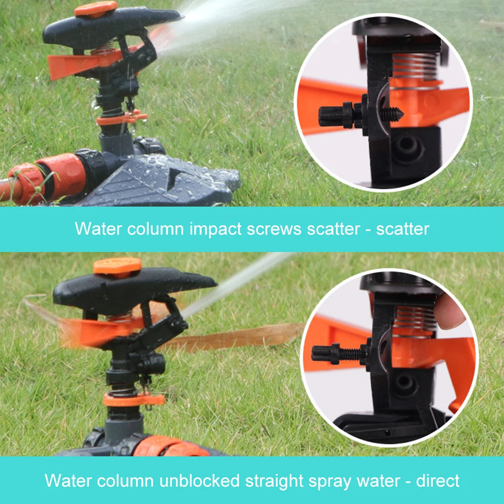 Orange 360 Irrigation Automatic Orange Automatic Rotating Made Easy Efficient Lawn 360 Water Sprayer New Garden 360