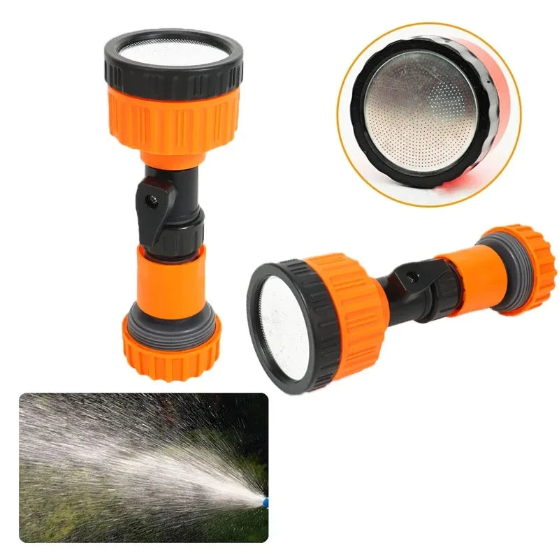 1000 Mesh Watering Nozzle Garden Flower Bed Lawn Plant Vegetable Irrigation Sprinkler For 1/2" 3/4"  Water Pipe Watering Gun