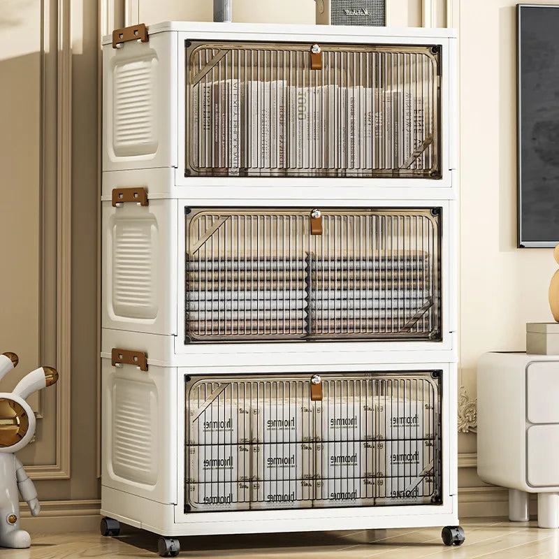 Dresser For Bedroom Storage Cabinet Removable Folding Children's Clothes Cabinet Dwvo Storage Drawer Furnitures For Bedroom