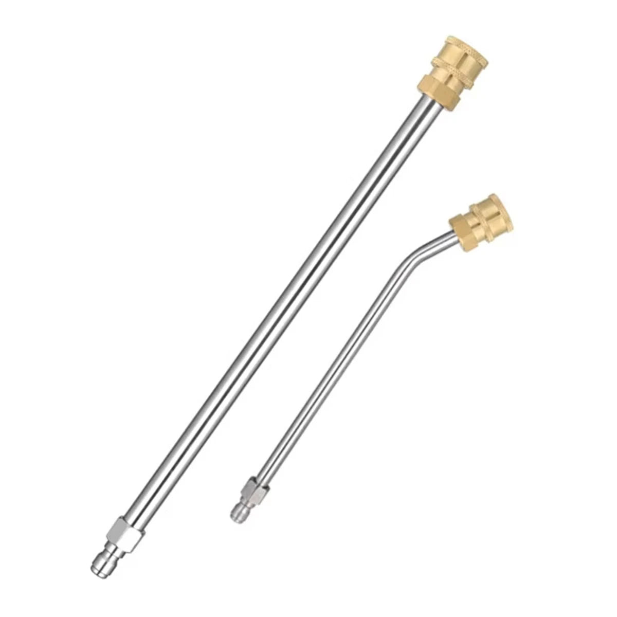 Cleaning Machine Spray Gun, 4000psi, Stainless Steel Car Wash High Pressure Water Gun 1/4 Quick Plug Extension
