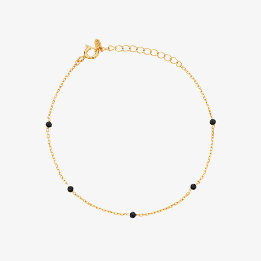 Black spinel bracelet-0