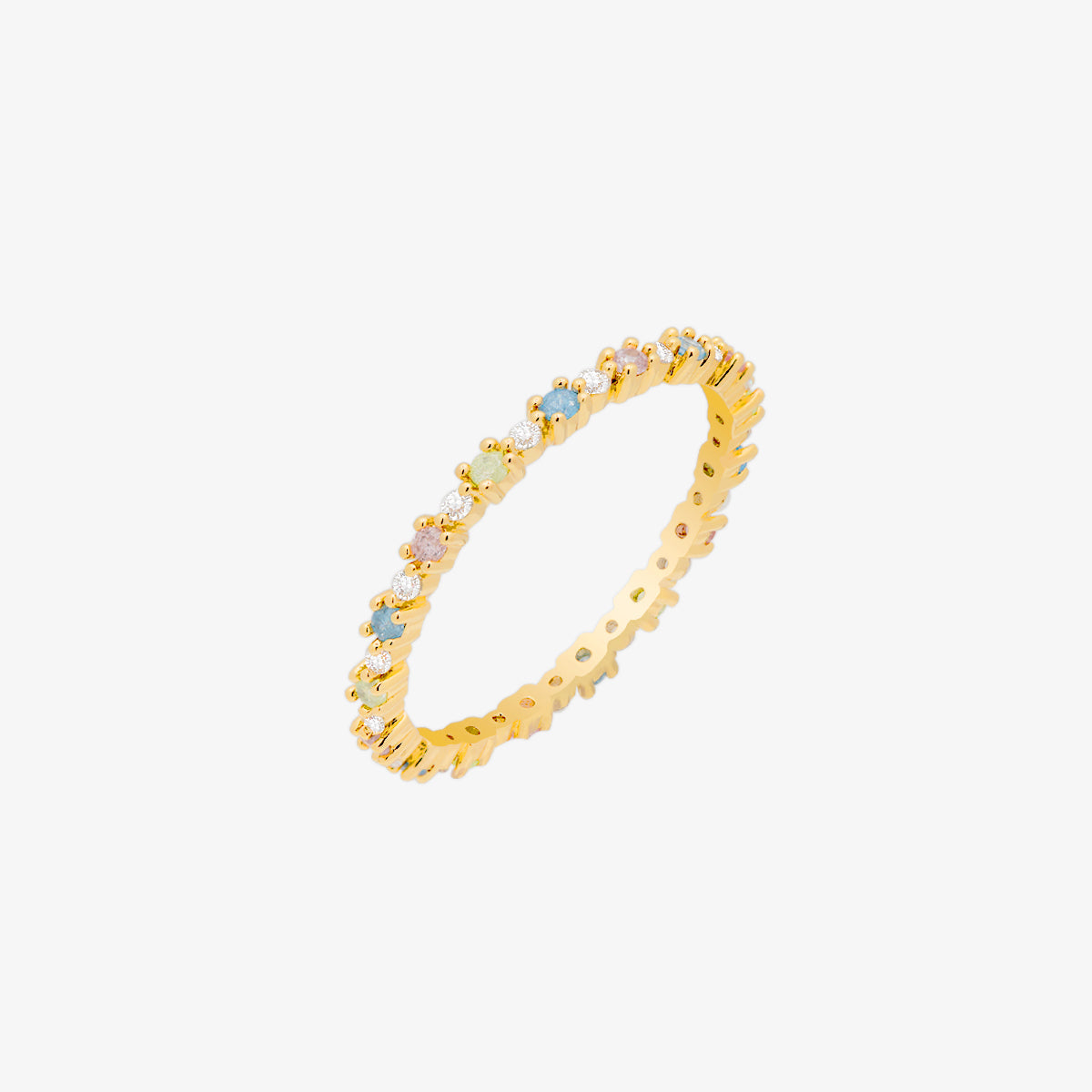 Pastel rainbow ring-0