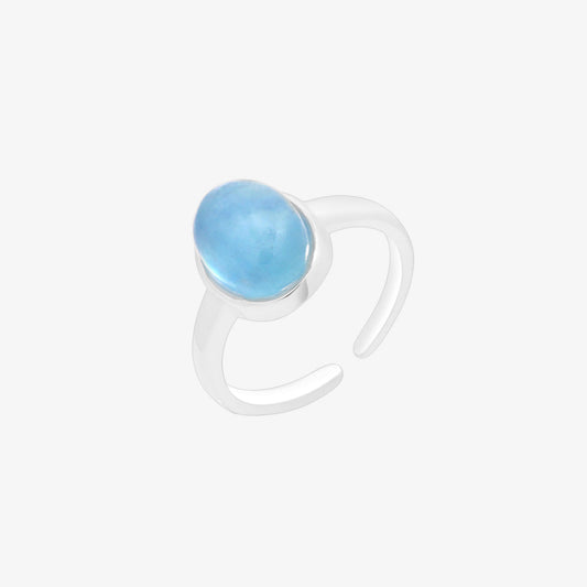 Blue moonstone ring-0